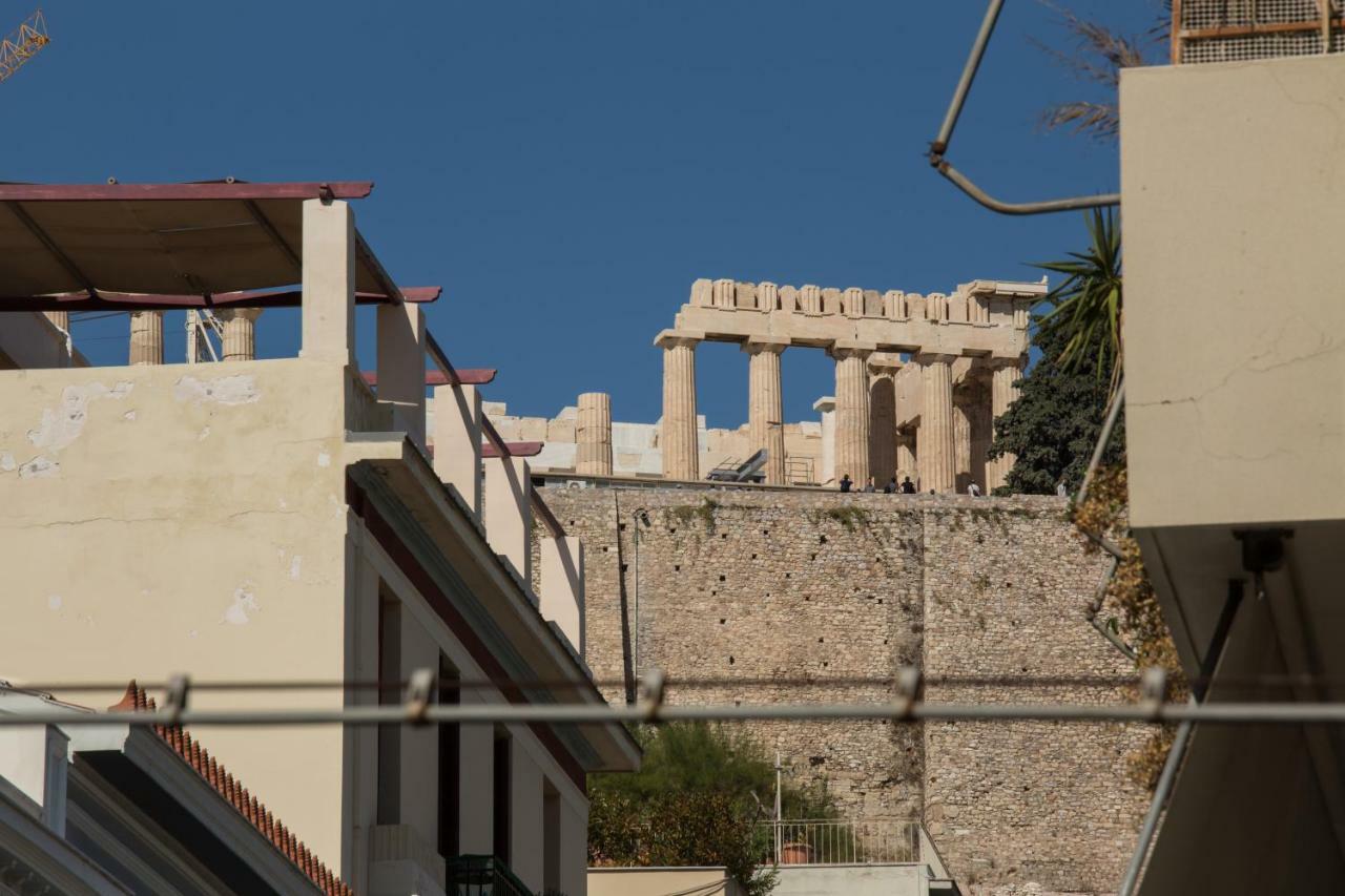 Modern Apartment Next To Acropolis Athina Aten Exteriör bild
